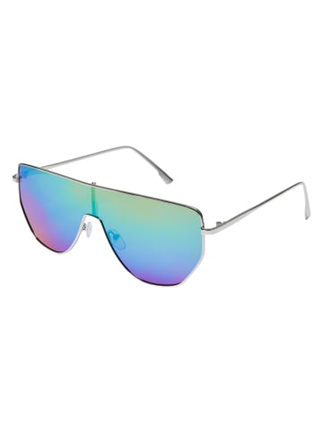 Urban Classics Urban Classics Unisex Sunglasses Palm Springs in silver/rainbow