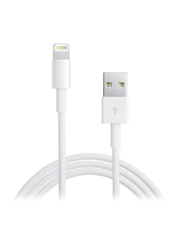 Platyne USB-auf-Lightning-Kabel 2 Meter in Weiß