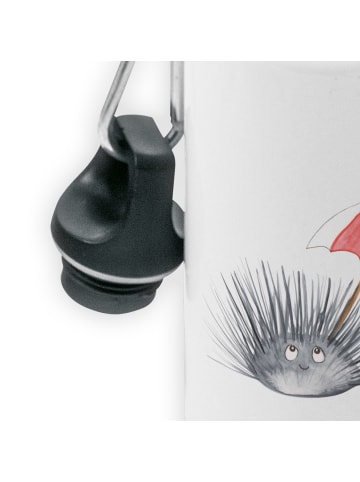Mr. & Mrs. Panda Trinkflasche Seeigel ohne Spruch in Weiß