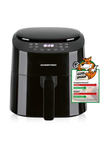 Gourmetmaxx GOURMETmaxx Heißluft-Fritteuse Digital - 4,5l - 1400W - schwarz