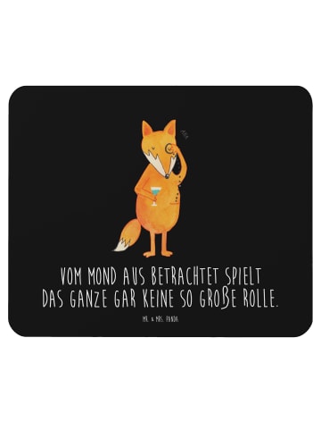 Mr. & Mrs. Panda Mauspad Fuchs Lord mit Spruch in Schwarz