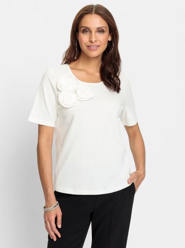 WITT WEIDEN Kurzarmshirt in ecru