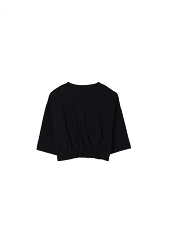 Monnalisa Bluse 41F606 Schwarz