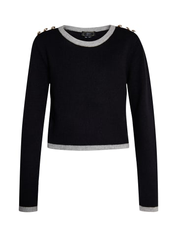faina Damen Strickpullover in Schwarz