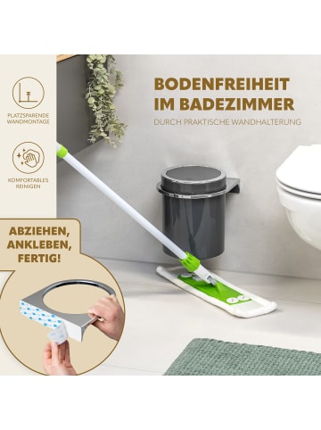 bremermann Badezimmer-Set Zubehör-Set 2-tlg. Savona grau