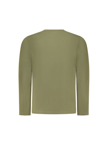 Coveri Moving Grünes Baumwoll-T-Shirt