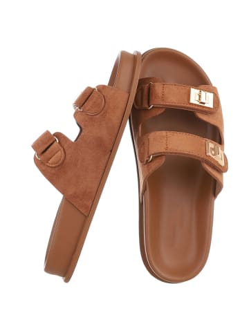 Ital-Design Sandale & Sandalette in Camel