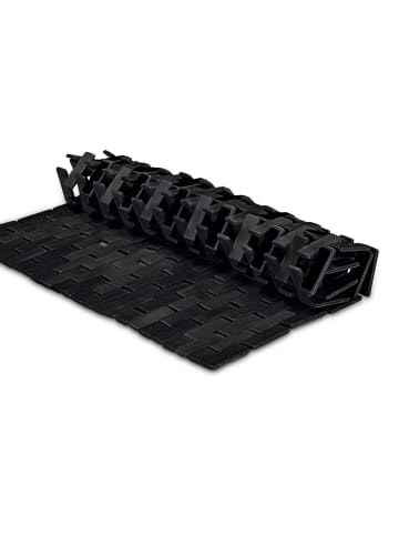 Kleine Wolke Badmatte Holzmatte Palito in schwarz