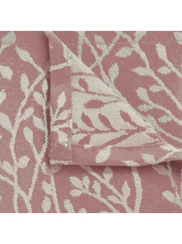 Erwin Müller Jacquard, Baumwollmischung, Gewebt Serviette 2er-Pack Malaga in rosè