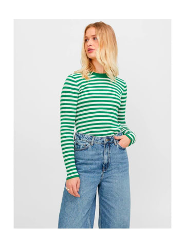 Jack & Jones Jersey in Grün/Weiß