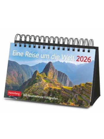 Harenberg Kalender - Eine Reise um die Welt Premiumkalender 2026 - 365 faszinierende Foto