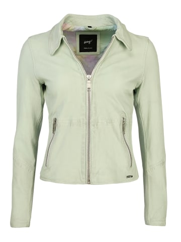 Maze Lederjacke 420-20-05 in mint