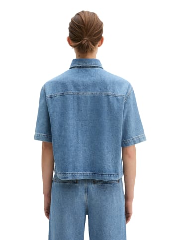 Marc O'Polo Jeansbluse relaxed in Light Blue