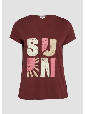 s.Oliver T-Shirt in 39D1_bordeaux
