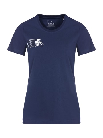 elkline T-Shirt Sausewind in darkblue