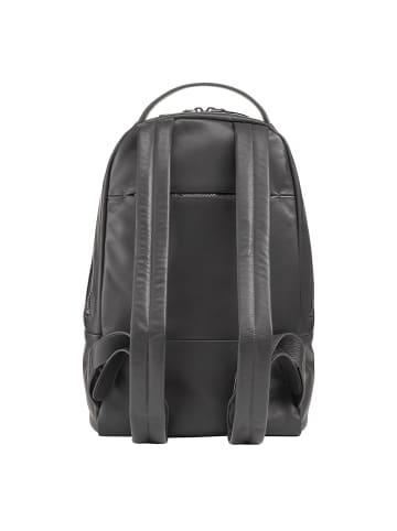 DuDu Rucksack Leder 37 cm in anthracite