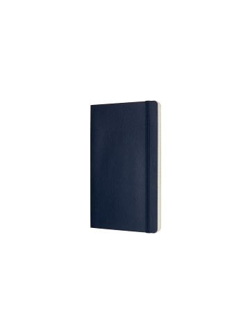 Moleskine Notizbuch mit weichem Einband, 70g-Papier, Liniert "Classic" in Saphir