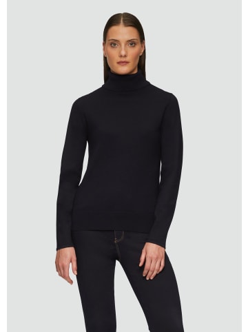 s.Oliver BLACK LABEL Strickpullover langarm in Schwarz