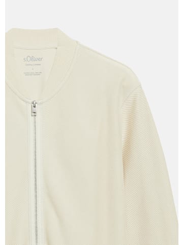 s.Oliver Sweatshirt Jacke in 9303_beige