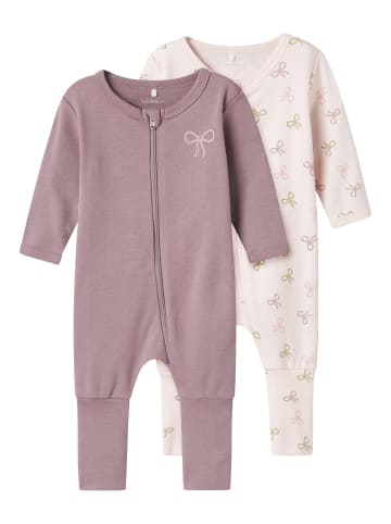 name it 2er-Pack Schlafanzug in Barely Pink