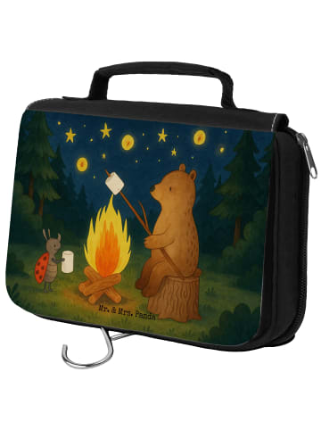 Mr. & Mrs. Panda Badetasche Bär & Marienkäfer Lagerfeuer Design ... in Weiß
