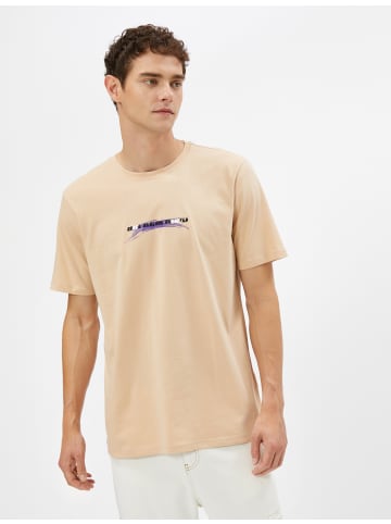 KOTON T-shirt in Beige