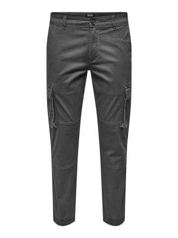 Only&Sons Cargohose 'Cam Stage' in grau