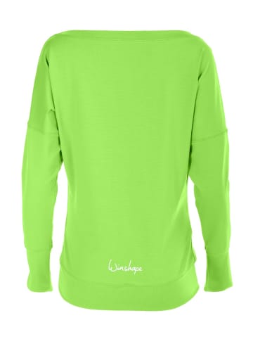 Winshape Longsleeve WS2 in apfelgrün