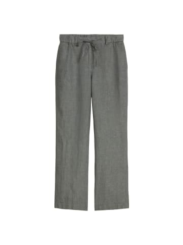 Marc O'Polo Leinenhose straight in Slate Grey Melange