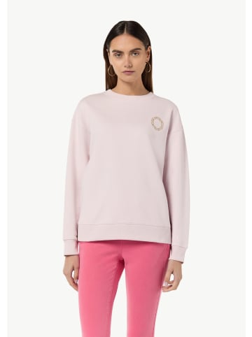 Sweatshirt  in  40E6_perlmuttrosa