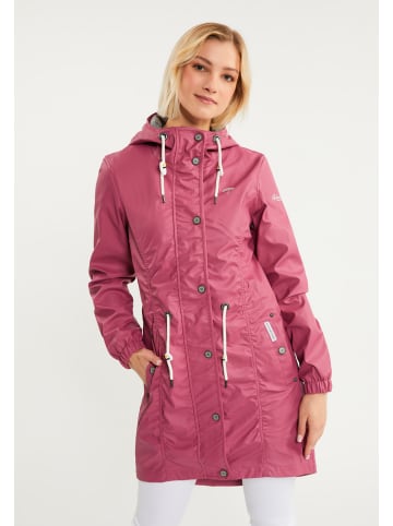 Schmuddelwedda Damen Regenmantel in Himbeerpink