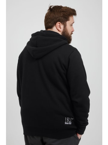 !SOLID Kapuzensweatjacke in schwarz