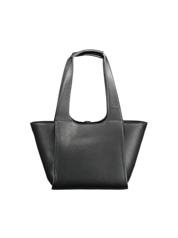 Tommy Hilfiger Schwarze Polyurethan-Handtasche
