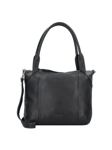 FREDs BRUDER Mia Schultertasche Leder 32 cm in black