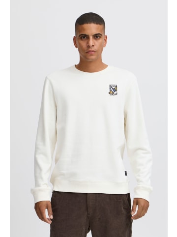 BLEND Rundhalspullover BHSweatshirt 20717353 lässiges Sweatshirt in Weiß