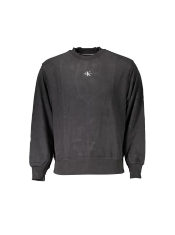 Calvin Klein Schwarz Baumwolle Herren Sweatshirt