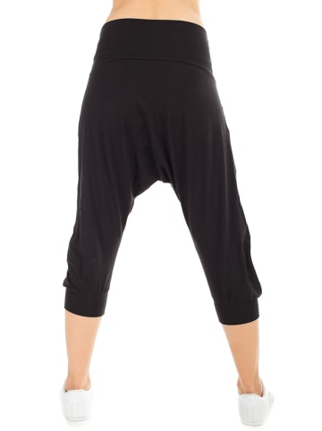 Winshape UNISEX 3/4-Haremshose WBE10 in schwarz/grey