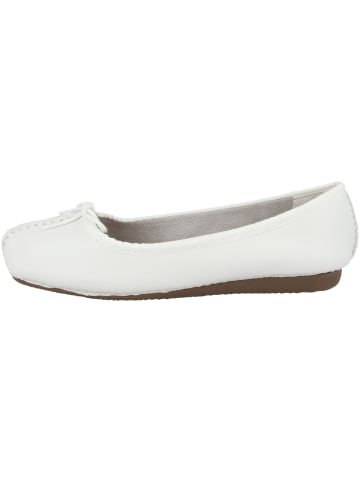 Clarks Ballerinas Un Freckle Ice in weiss