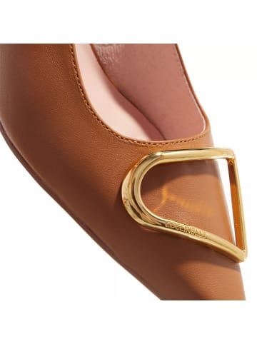 COCCINELLE Sling Back Smooth Leather Cuir in brown