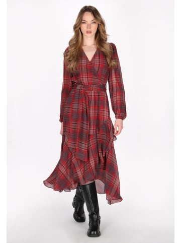 DreiMaster Vintage Women Dress in red check