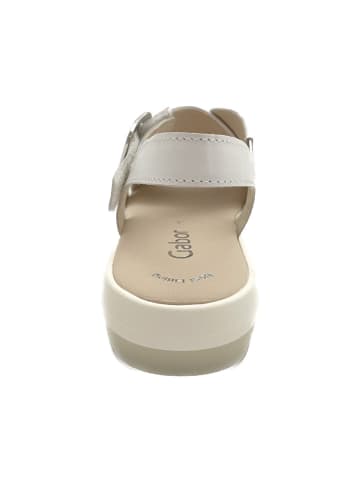 Gabor Sandalen/Sandaletten in offwhite