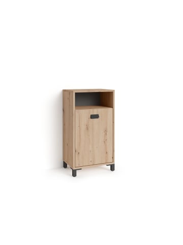 byLiving Badezimmer-Schrank Wellness in Artisan Eiche - (B) 42 x (H) 77,5 x (T) 31 cm