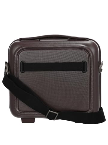 Mandarina Duck Logoduck+ - Beautycase 27 cm (deep blue) in choco ice