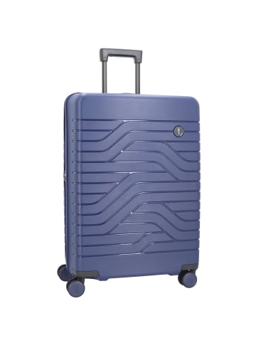 BRIC`s B|Y Ulisse 4 Rollen Trolley 71 cm mit Dehnfalte ocean blue