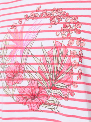 Olsen T-Shirt Hannah in weiß pink