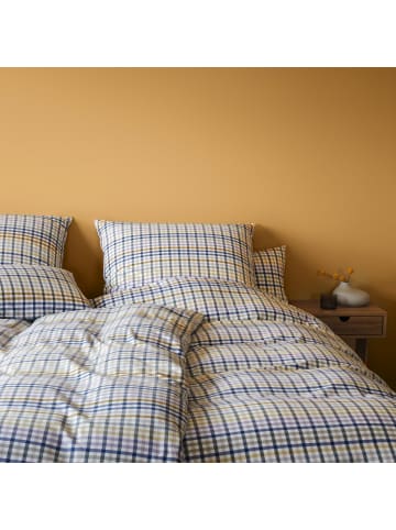 Elegante Bettwäsche Aberdeen in blau grün