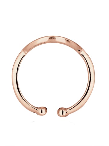 Elli Ring 925 Sterling Silber Ornament, Traumfänger in Rosegold
