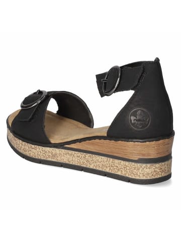 rieker Sandalette in schwarz