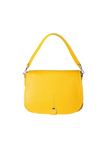 Viola Castellani Schultertasche in YELLOW-B