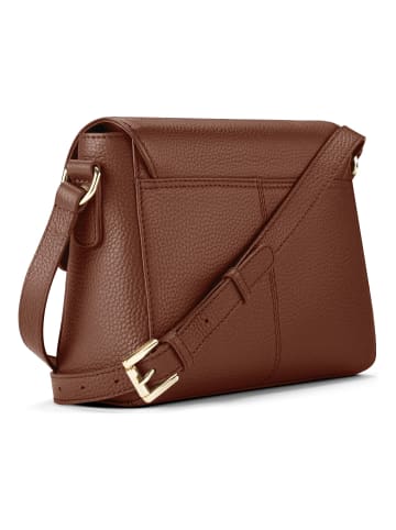 Lazarotti Bologna Leather Umhängetasche Leder 22 cm in brown